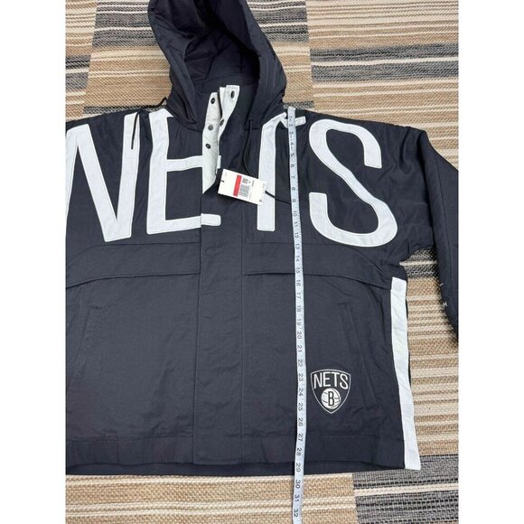 NWT Nike x Ambush NBA Collection Women's Brooklyn Nets Jacket Hooded Black Large - Picture 14 of 16